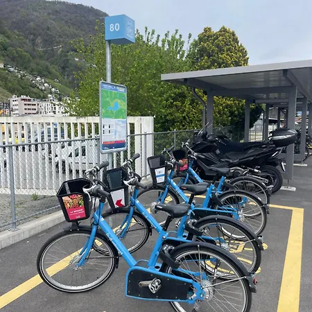 Casa Ai Lupi With Panoramic View Gordola