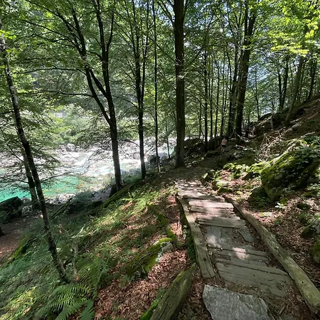 Casa Ai Lupi With Panoramic View Gordola