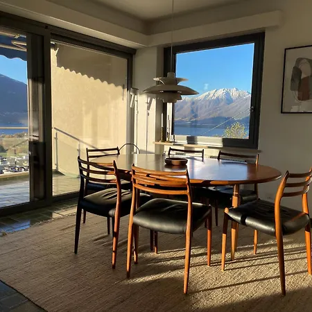 Vakantiehuis Casa Ai Lupi With Panoramic View Gordola