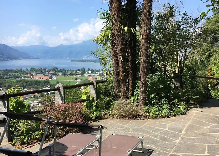 Casa Ai Lupi With Panoramic View * Gordola