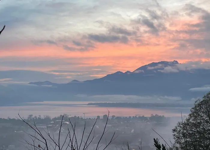 Casa Ai Lupi With Panoramic View Gordola